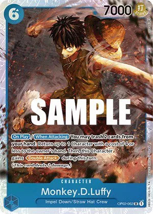 Monkey.D.Luffy OP02-062 - Paramount War - Foil