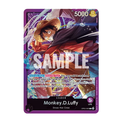 Monkey.D.Luffy OP05-060 promo kaart