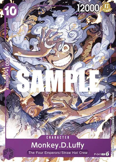 Monkey.D.Luffy P-041 - Promotion Cards - Normal