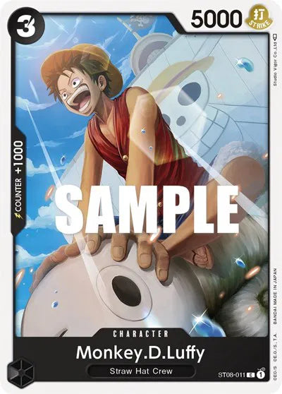 Monkey.D.Luffy ST08-011 - Starter Deck 8: Monkey.D.Luffy - Normal