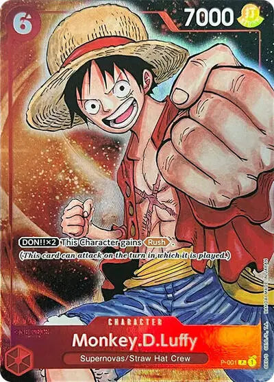 Monkey.D.Luffy (Fest. 23-24 Edition) P-001 - Promotion Cards - Foil
