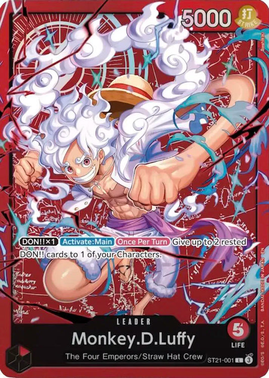 Monkey.D.Luffy (Luffy Deck) ST21-001 - Learn Together Deck Set - Foil