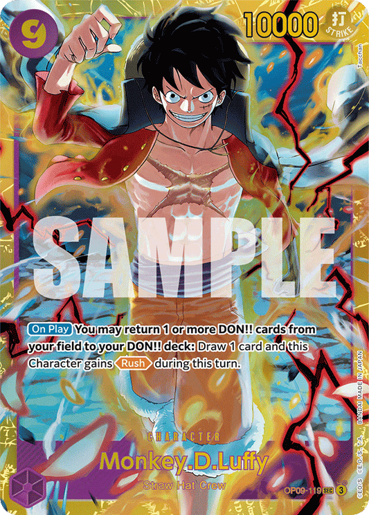Monkey.D.Luffy OP09-119 - Emperors in the New World - Foil