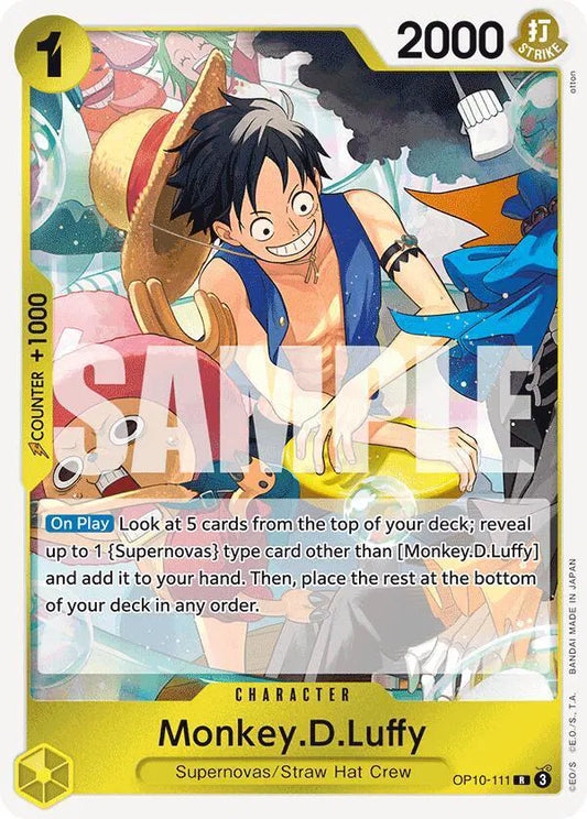 Monkey.D.Luffy OP10-111 -  Blood Royal - Foil