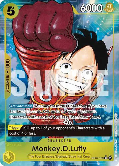 Monkey.D.Luffy (Parallel) OP07-109 - 500 Years in the Future - Foil