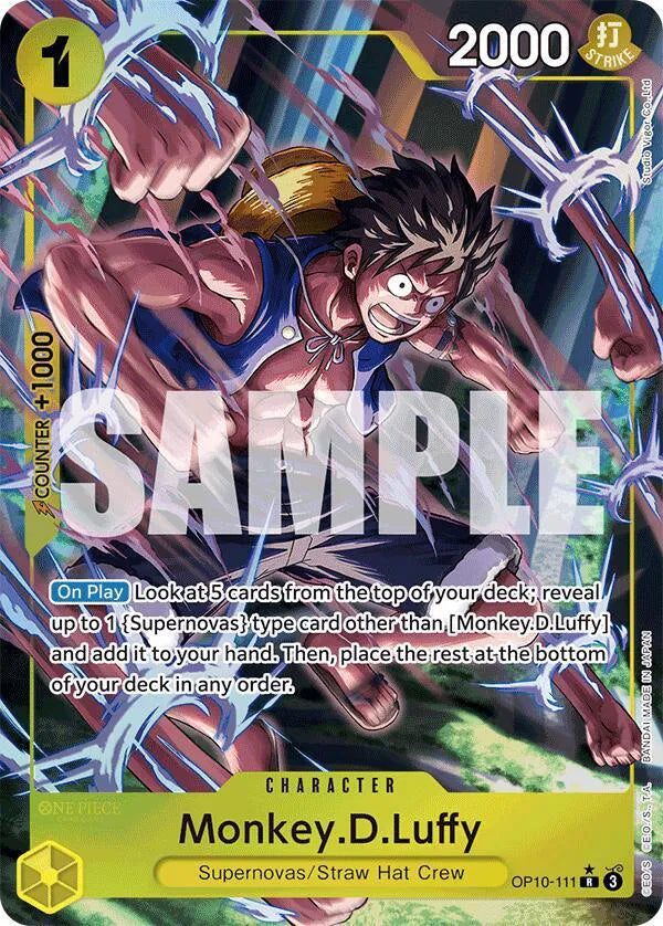 Monkey.D.Luffy (Parallel) OP10-111 - Royal Blood - Foil
