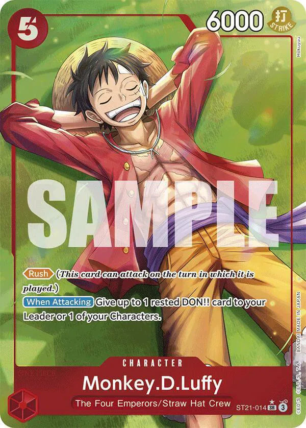 Monkey.D.Luffy (Parallel) ST21-014 - The Best - Foil