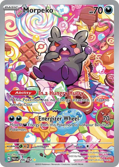 Morpeko 206/182 - Paradox Rift - Holofoil