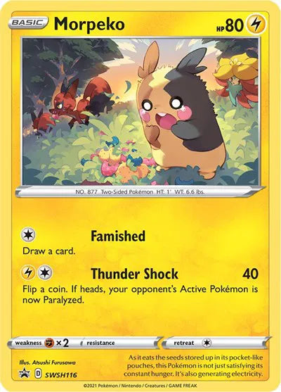 Morpeko SWSH116 - Sword & Shield Promo - Holofoil