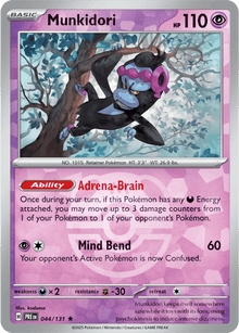 Munkidori 044/131 - Prismatic Evolutions - Master Ball Pattern
