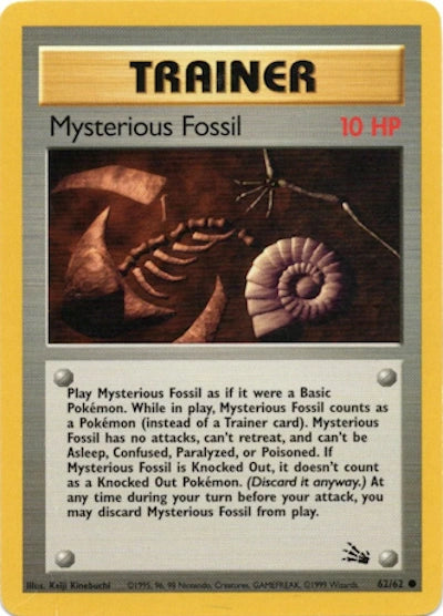 Mysteriöses Fossil 62/62 – Fossil (Unbegrenzt) – Normal