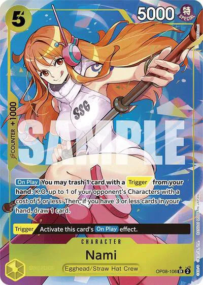 Nami (Parallel) OP08-106 - Two Legends - Foil