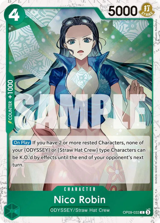 Nico Robin OP09-033 - The Best Vol.2 - Pirate Foil