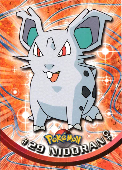 Nidoran 29 - Topps Series 1 - Base Chrome