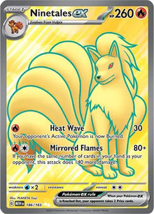 Ninetales ex 186/165 - Scarlet & Violet 151 - Holofoil