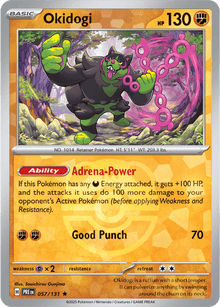 Okidogi 057/131 - Prismatic Evolutions - Master Ball Pattern