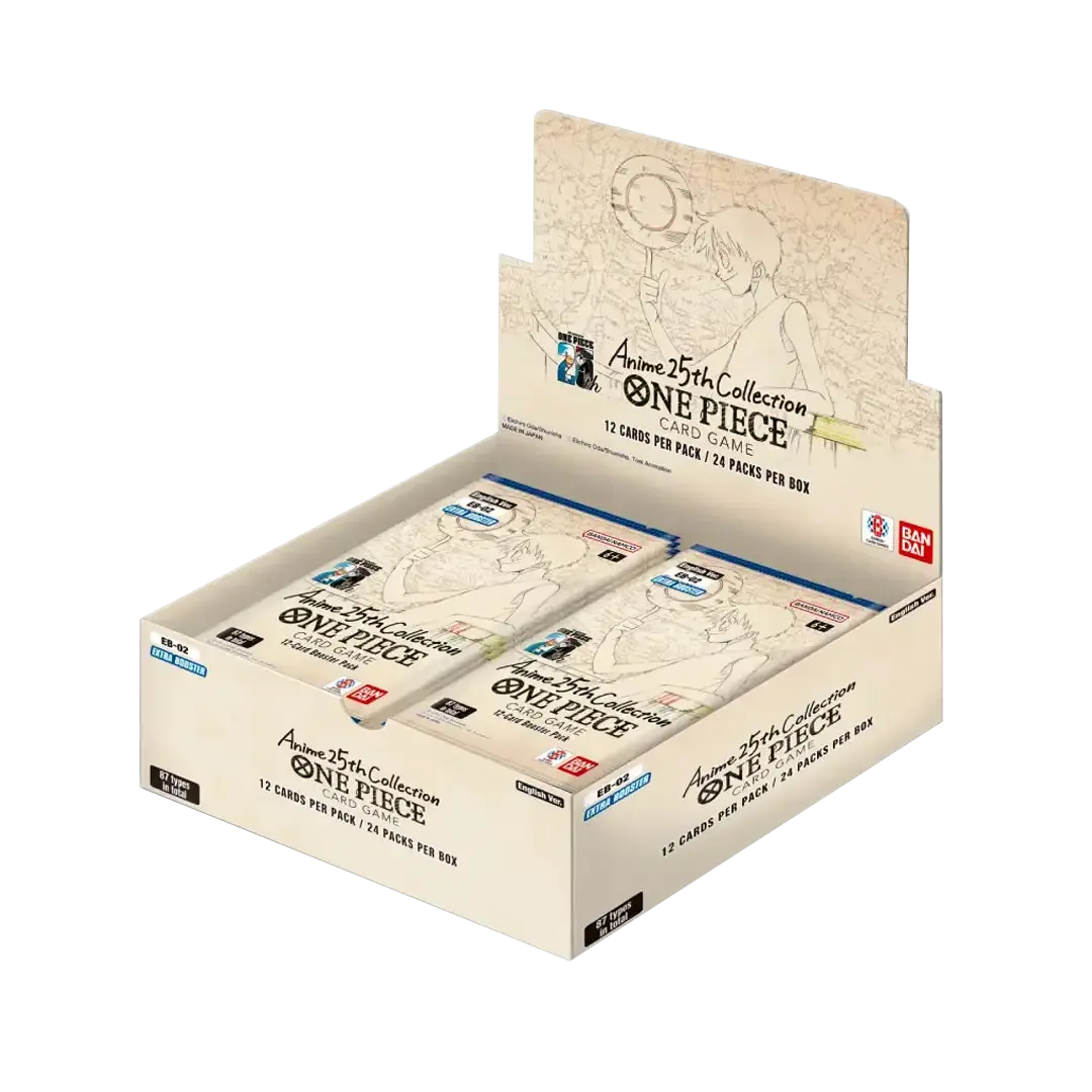 One Piece Extra Booster Anime 25th Collection (EB-02): Booster Box