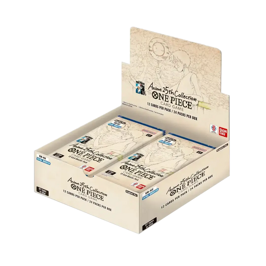 One Piece Extra Booster Anime 25th Collection (EB-02): Booster Box