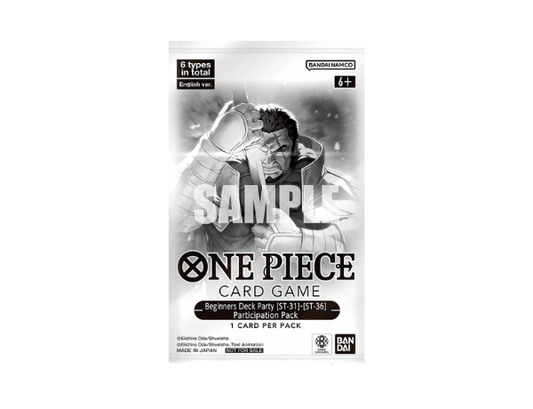 One Piece Beginners Deck Party ST31-ST36: Participation Pack