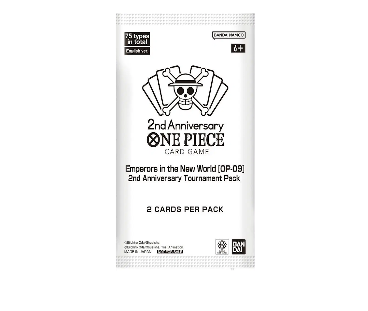 one piece card game 2nd anniversary tournament One Piece Emperors in the New World: 2nd Anniversary Tournament Pack