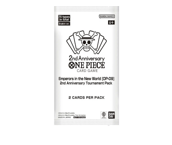 one piece card game 2nd anniversary tournament One Piece Emperors in the New World: 2nd Anniversary Tournament Pack