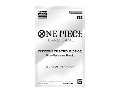 One Piece Kingdoms of Intrigue: Pre-Release Pack: Booster Pack