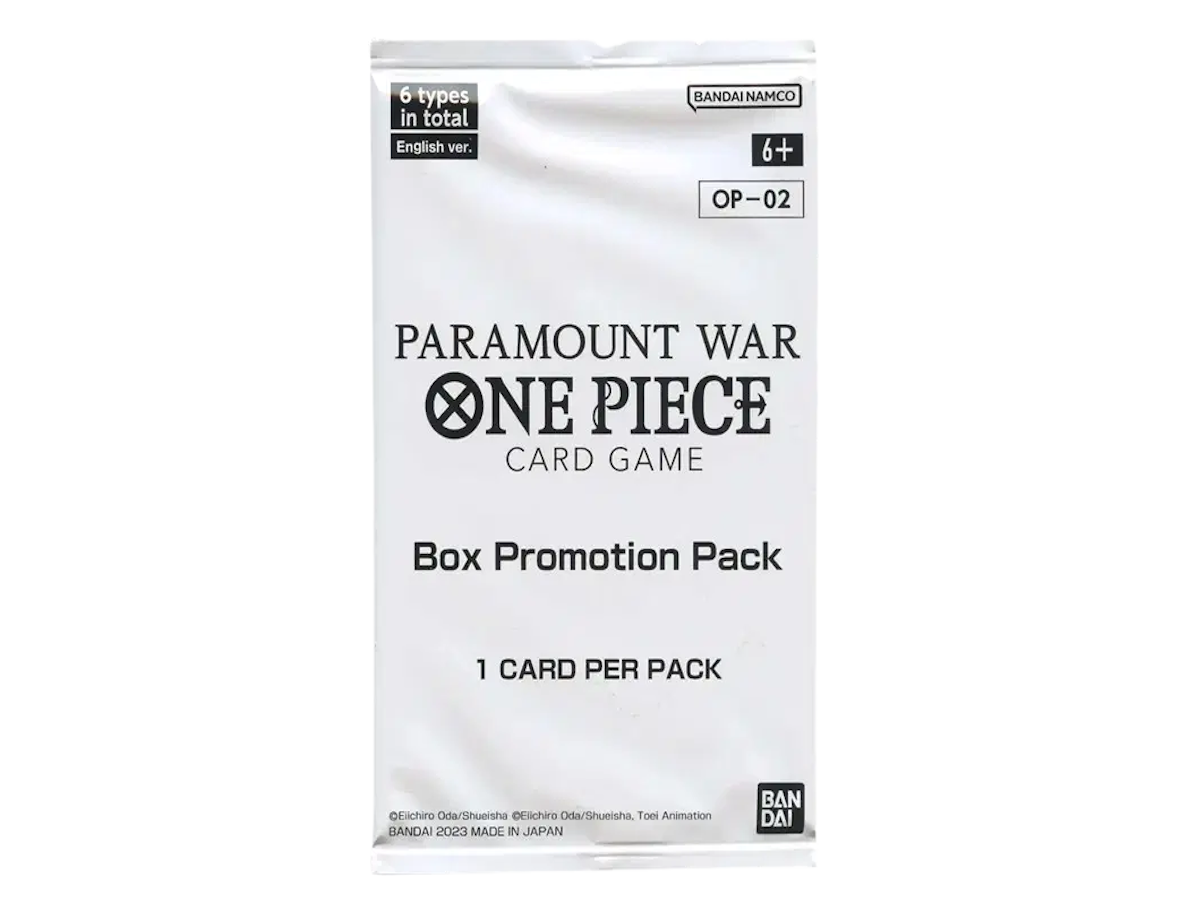 One Piece Paramount War Box Promotion: Booster Pack