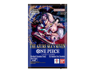 One Piece The Azure Sea's Seven (OP-14) Booster Pack