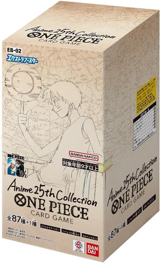 One Piece (JP) Anime 25th Collection (EB-02): Booster Box