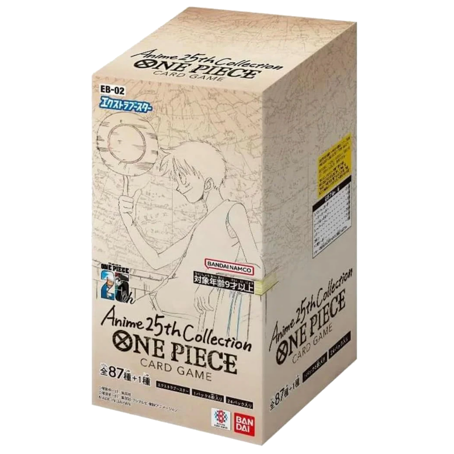 One Piece (JP) Anime 25th Collection (EB-02): Boosterbox