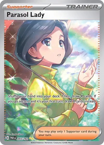 Parasol Lady 255/182 - Paradox Rift - Holofoil