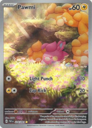 Pawmi 226/091 - Paldean Fates - Holofoil