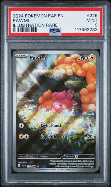 Pawmi (PSA 9) 226/91 – Paldean Fates – Holofoil