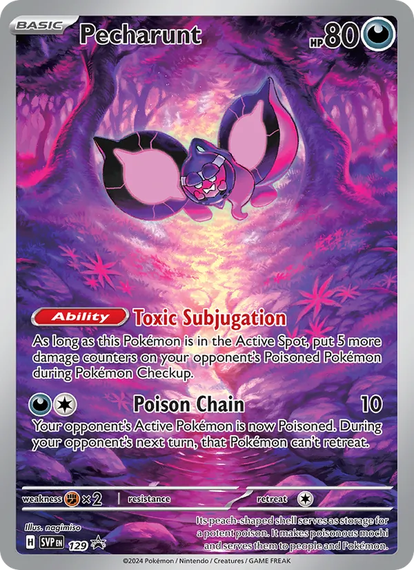 Pecharunt 129 - Scarlet & Violet Promo - Holofoil