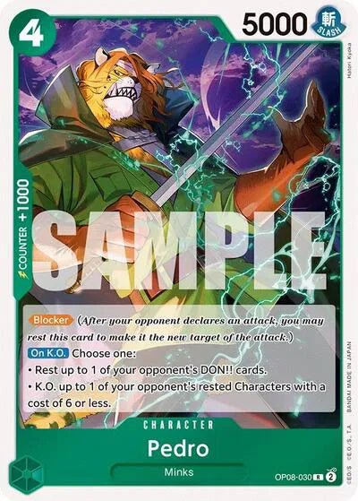 Pedro OP08-030 - Two Legends - Foil