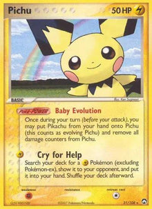 Pichu 21/108 - EX Power Keepers - Normal