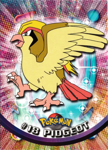 Pidgeot 18 - Topps Series 1 - Base Chrome