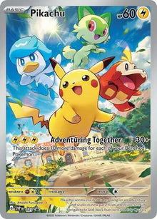 Pikachu 027 – Scarlet & Violet Promo – Holofoil