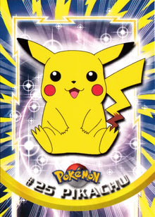 Pikachu 25 - Topps Series 1 - Normal