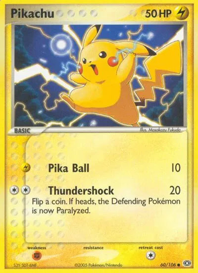 Pikachu 60/106 - EX Emerald - Normal