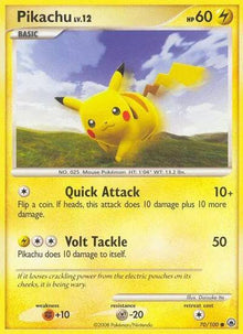 Pikachu Lv.12 70/100 - Majestic Dawn - Normal