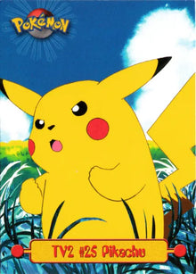 Pikachu TV2 - Topps Series 1 - Normal