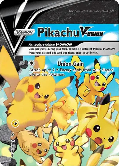 Pikachu V-UNION SWSH139 - Sword & Shield Promo - Holofoil