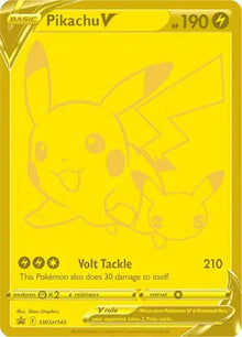 Pikachu V SWSH145 - Sword & Shield Promo - Holofoil