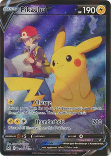 Pikachu V TG16/TG30 - Lost Origin Trainer Gallery - Holofoil