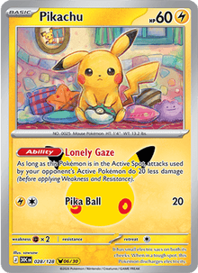 Pikachu 028/128 - 30th Celebration - Holofoil