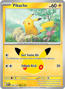 Pikachu 046/128 - 30th Celebration - Holofoil