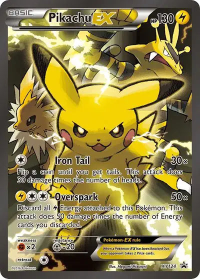 Pikachu EX XY124 - XY Promos - Holofoil