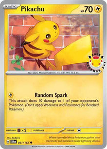 Pikachu (Pokemon Day 2026) 051/162 - Temporal Forces - Normal