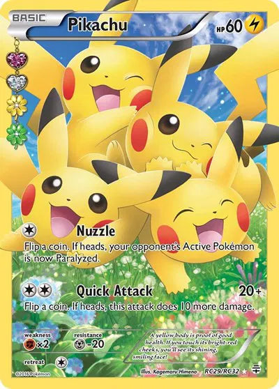 Pikachu RC29/RC32 - Generations: Radiant Collection - Holofoil